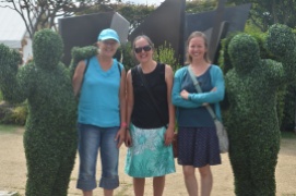 Hampton Court Flower Show with my sister and Mum...